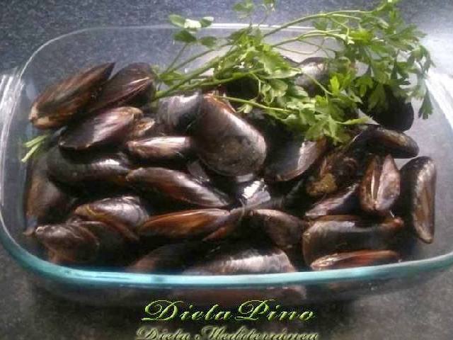 Mejillones crudos