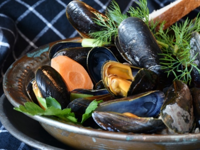 Mejillones como se cocinan en Saint-Malo