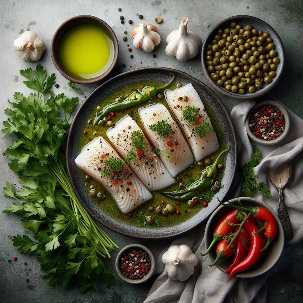 Bacalao en salsa verde