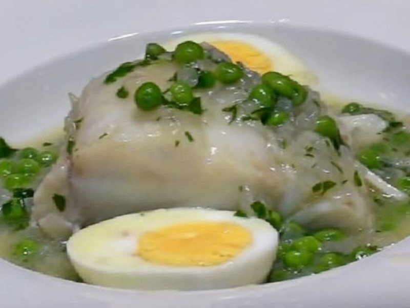 Bacalao en salsa verde